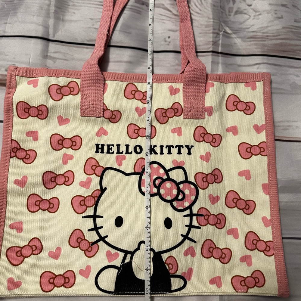 Hello Kitty Pink and Cream Bow Tote